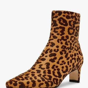 Steve Madden Leopard Print Ankle Boots